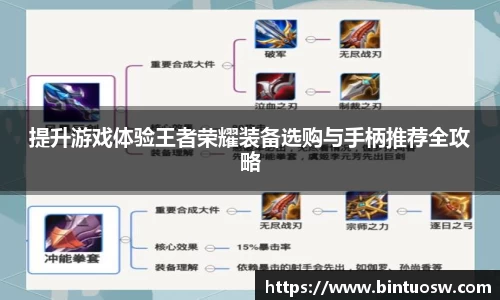 提升游戏体验王者荣耀装备选购与手柄推荐全攻略
